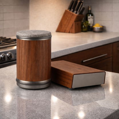 Nuvio DIAMANT-ROLLMESSER-SCHÄRFER-SET