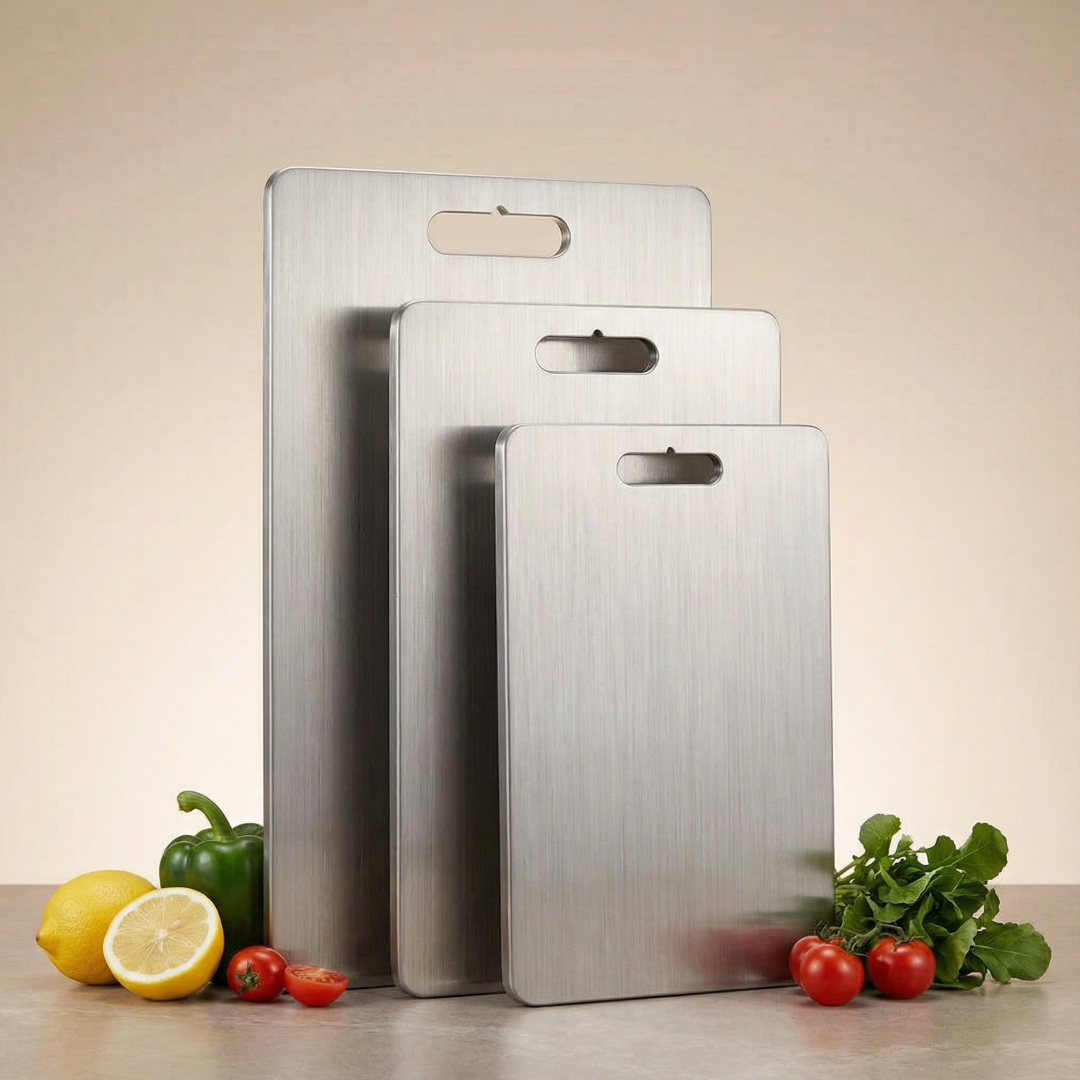 Küchenschneidebrett 3er Set aus Titanium