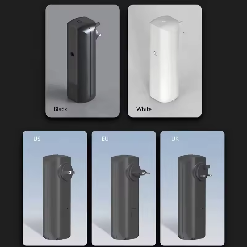 Aroma Diffuser Hotel Wall Mounted Plug-in Air Scent Oil Diffuser Machine App Control For Toilet