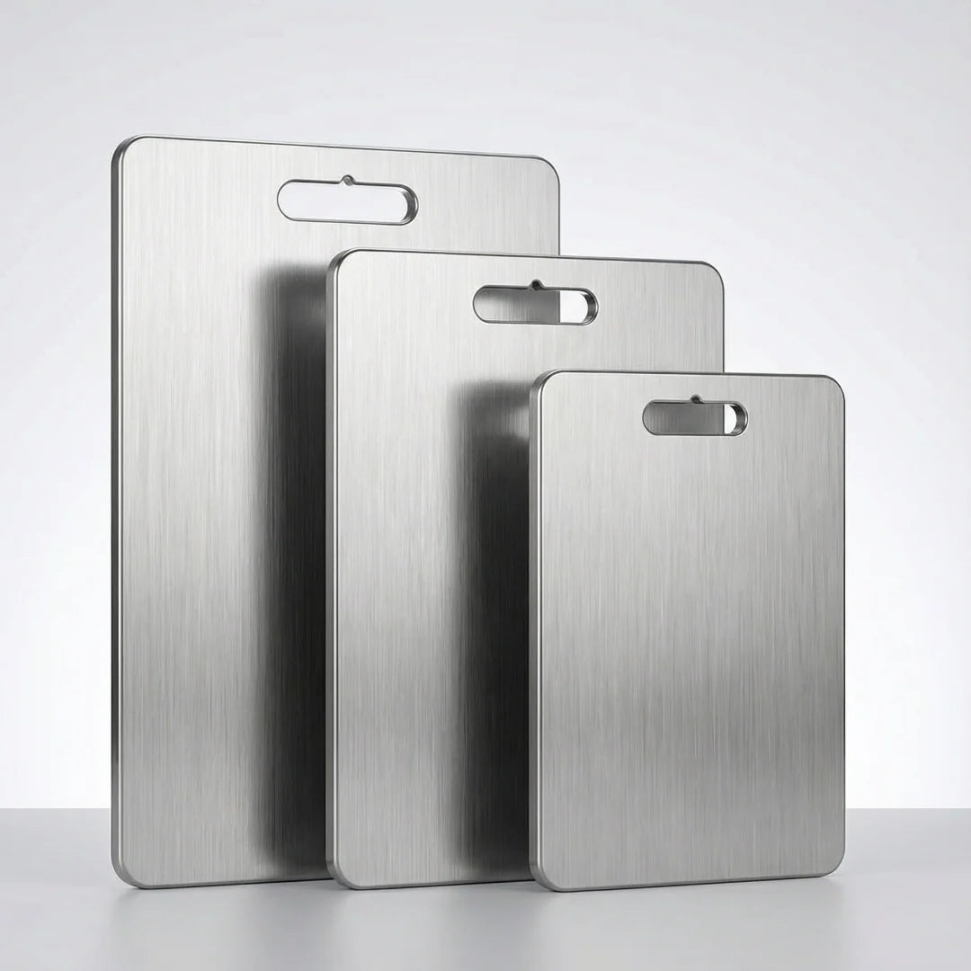 Küchenschneidebrett 3er Set aus Titanium